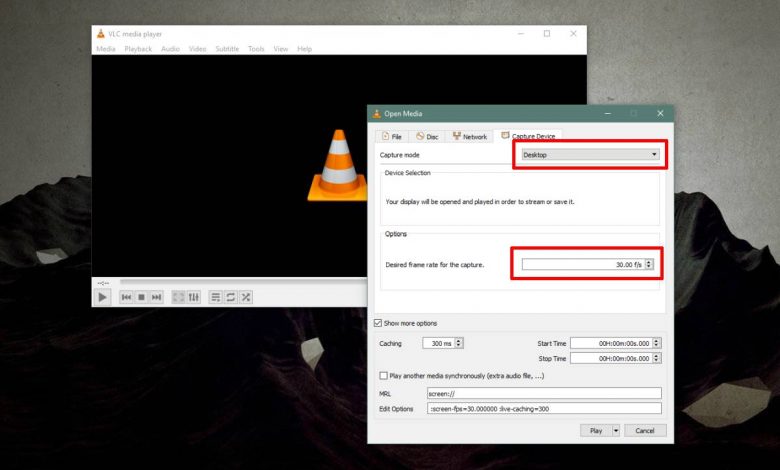 Configuration de VLC comme lecteur externe dans Captvty