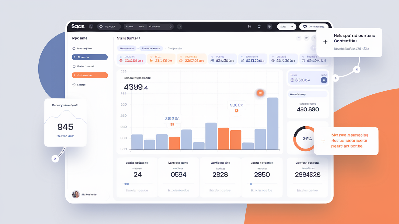 Dashboard HubSpot montrant sessions, sources et ROI en un coup d’œil