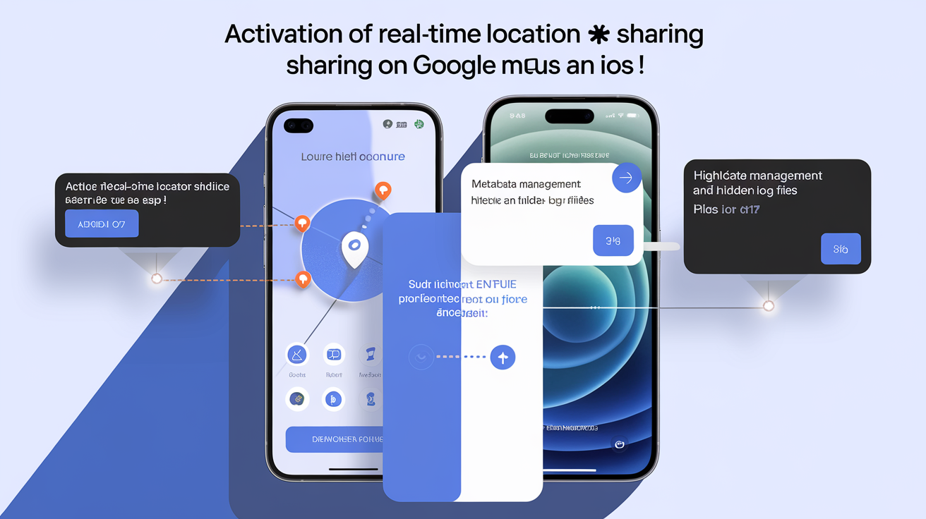 Activation du partage de position sur Google Maps